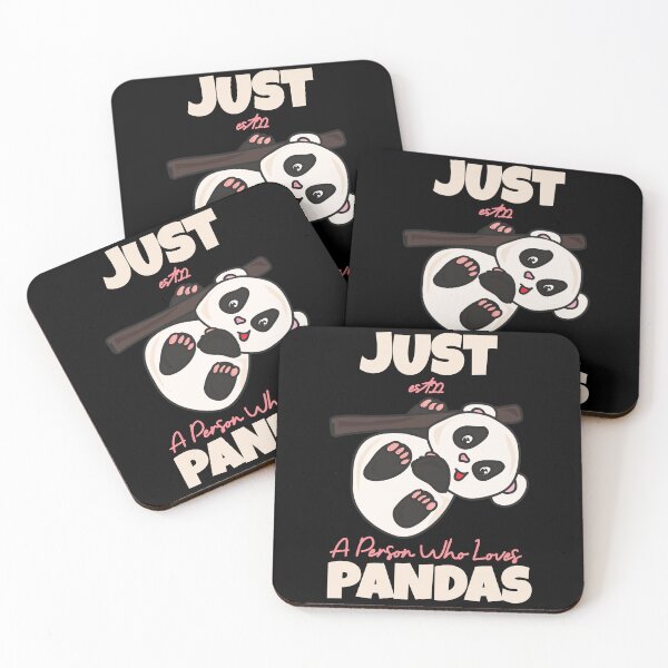 Item preview, JUST A PERSON WHO LOVES PANDAS designed and sold by GAADesignz.