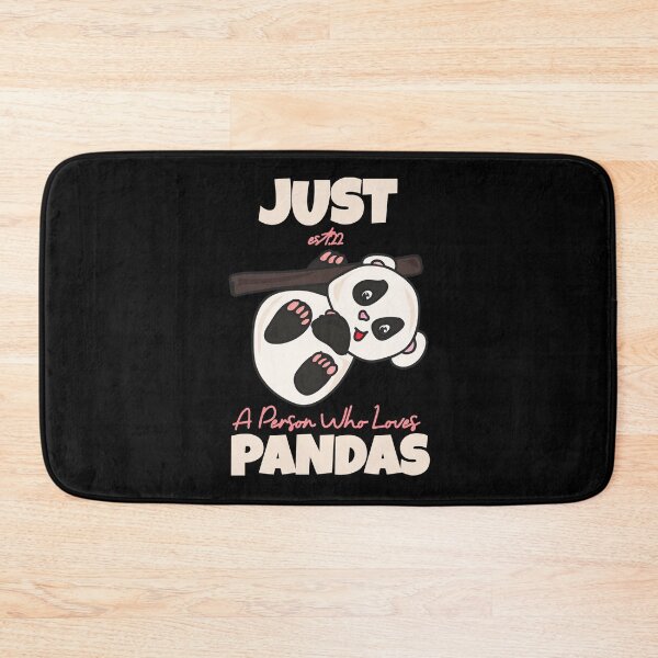 Item preview, JUST A PERSON WHO LOVES PANDAS designed and sold by GAADesignz.