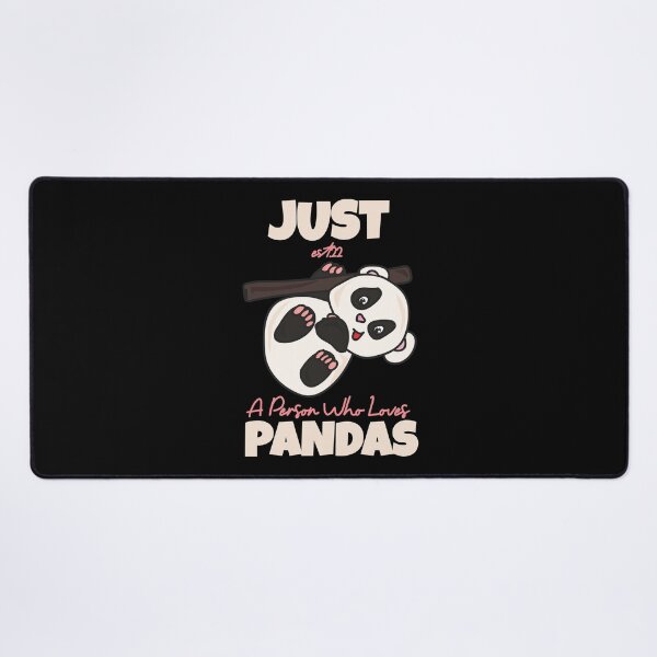 Item preview, JUST A PERSON WHO LOVES PANDAS designed and sold by GAADesignz.