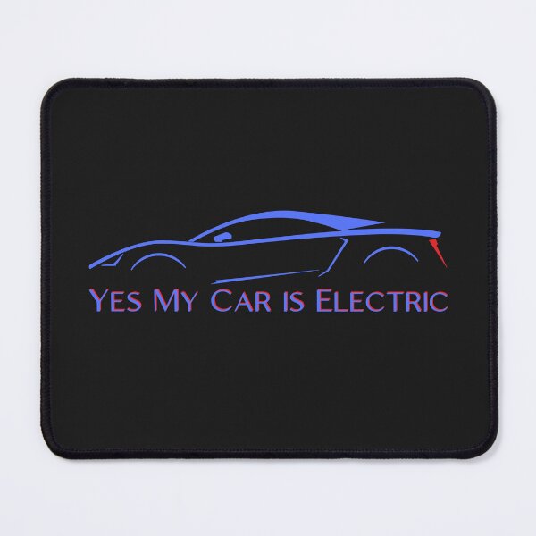 Item preview, Yes My Car is Electric designed and sold by ART-SUNRISE.