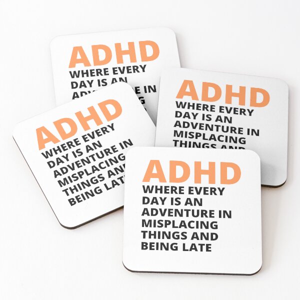 Item preview, ADHD Joke designed and sold by BuraxisQuotes.