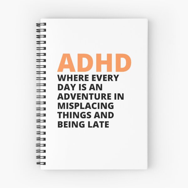 Item preview, ADHD Joke designed and sold by BuraxisQuotes.