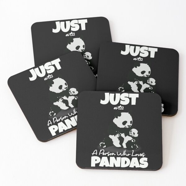 Item preview, JUST A PERSON WHO LOVES PANDAS designed and sold by GAADesignz.