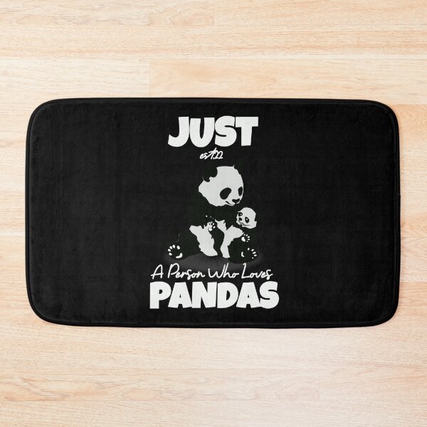 Item preview, JUST A PERSON WHO LOVES PANDAS designed and sold by GAADesignz.