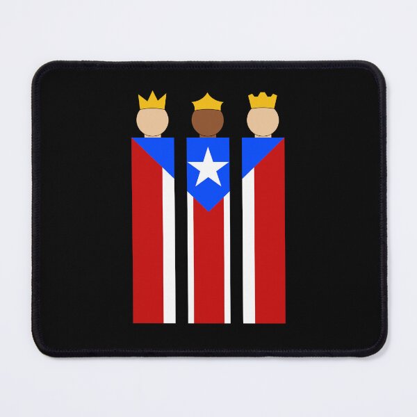 Item preview, Three Kings Puerto Rico Flag Reyes Magos Boricua Puerto Rican designed and sold by inkedtee.