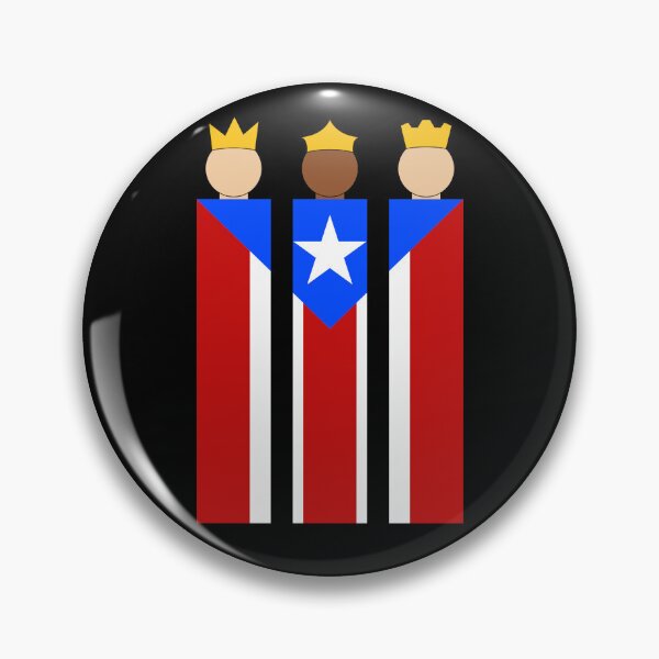 Item preview, Three Kings Puerto Rico Flag Reyes Magos Boricua Puerto Rican designed and sold by inkedtee.