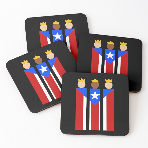 Item preview, Three Kings Puerto Rico Flag Reyes Magos Boricua Puerto Rican designed and sold by inkedtee.