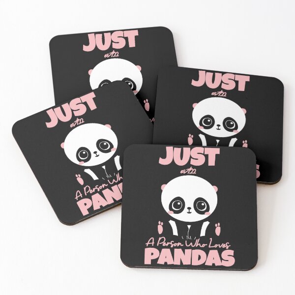 Item preview, JUST A PERSON WHO LOVES PANDAS designed and sold by GAADesignz.