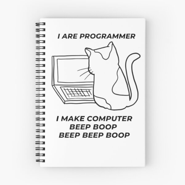Item preview, Copy of I Are Programmer Computer Cat Beep Boop designed and sold by mylittlepet.