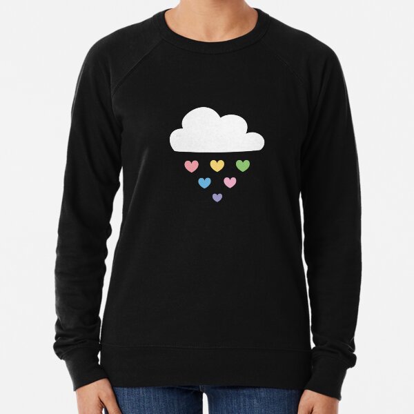 Raining hearts Lightweight Sweatshirt