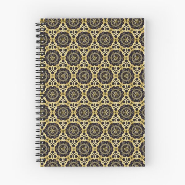 Item preview, Elegant Gold and Brown Honeycomb Seamless Pattern Print designed and sold by protegra.