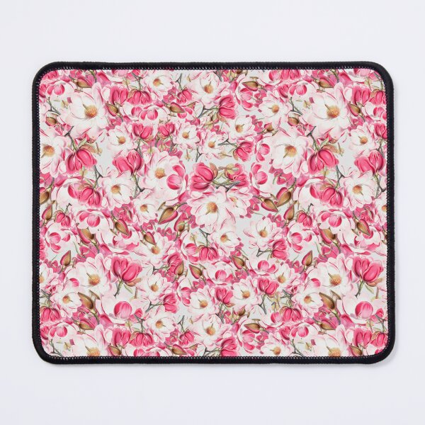 Item preview, Pink Magnolias Seamless Floral Surface Design Pattern designed and sold by PBJArt.