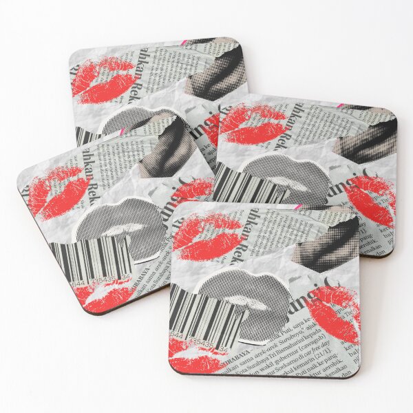 Item preview, Newspaper Kisses designed and sold by PreppyPalace.