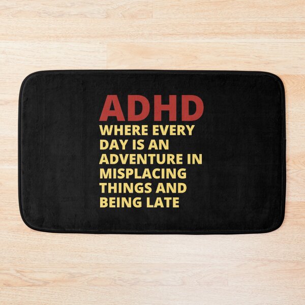 Item preview, ADHD Quote designed and sold by BuraxisQuotes.