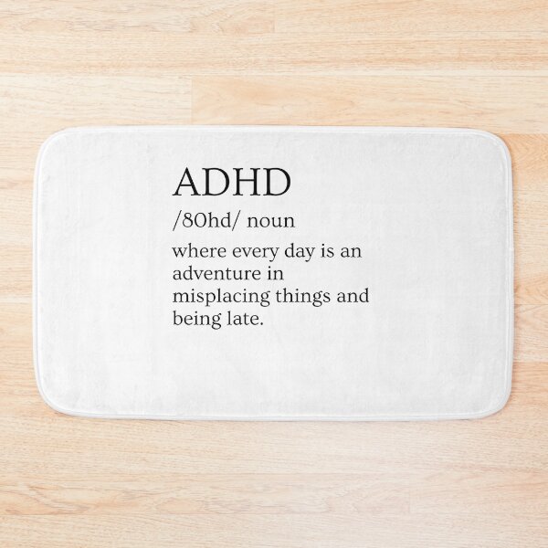 Item preview, ADHD Joke designed and sold by BuraxisQuotes.