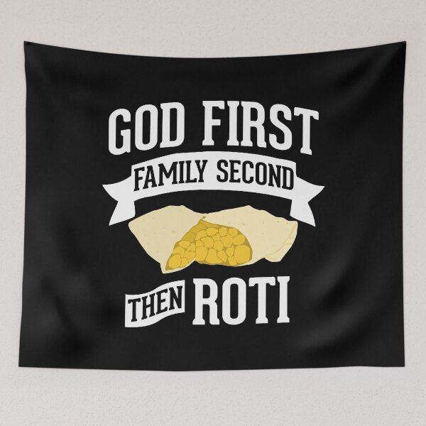 Item preview, Trinidad and Tobago Pride Trinidadian God Family Roti designed and sold by QueenOfPrint.