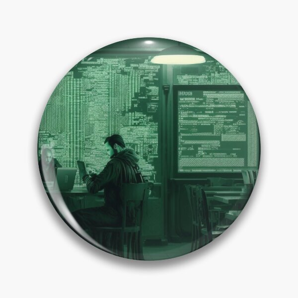 Artikelvorschau, Die Matrix-Serie - Green Café entworfen und verkauft von AICreateWorlds.