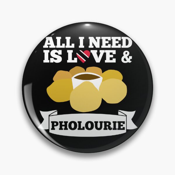 Item preview, Trinidad and Tobago Pride Trinidadian Food Pholourie designed and sold by QueenOfPrint.