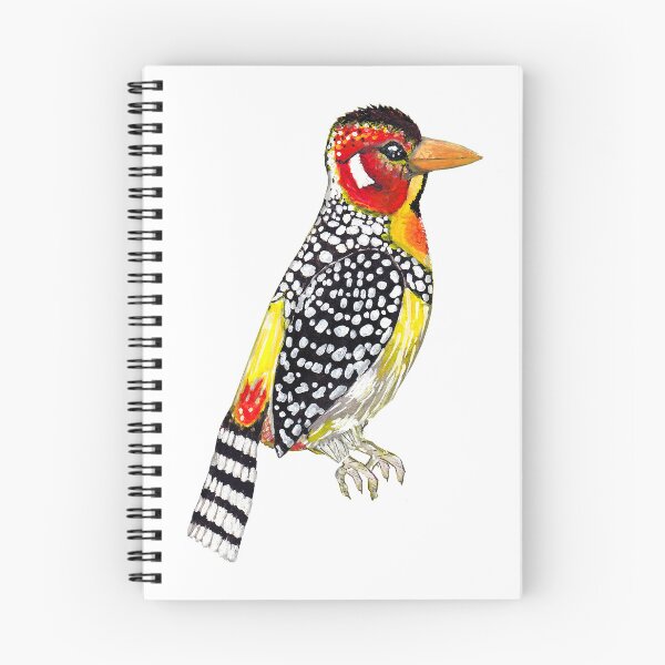 Item preview, Cutout - Red-faced Spotted Yellow Warbler from Kenya designed and sold by KarendiBeeArts.
