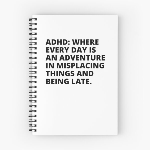 Item preview, ADHD Joke designed and sold by BuraxisQuotes.