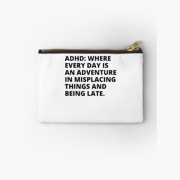 Item preview, ADHD Joke designed and sold by BuraxisQuotes.