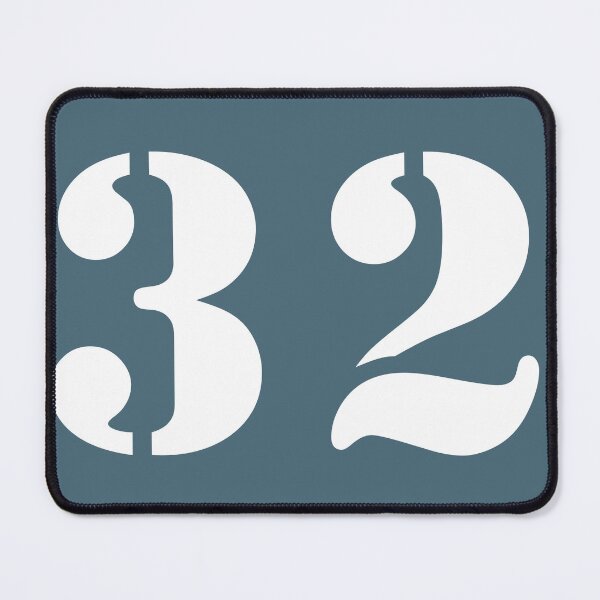Item preview, Number Thirty Two (32) in Green Circle designed and sold by Ching Teoh.