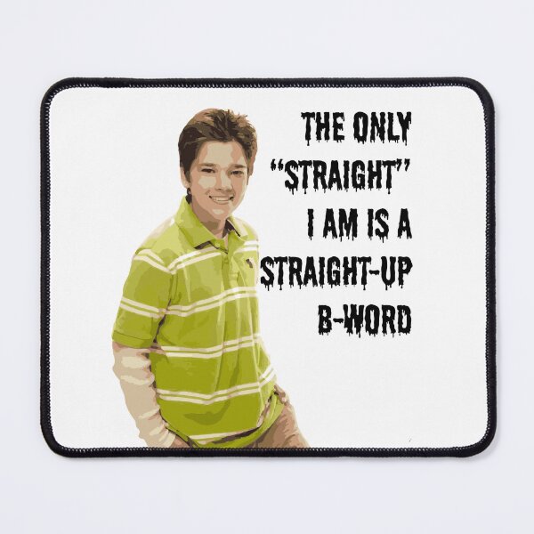 Item preview, the only "straight" i am is a straight-up b-word designed and sold by fredits.