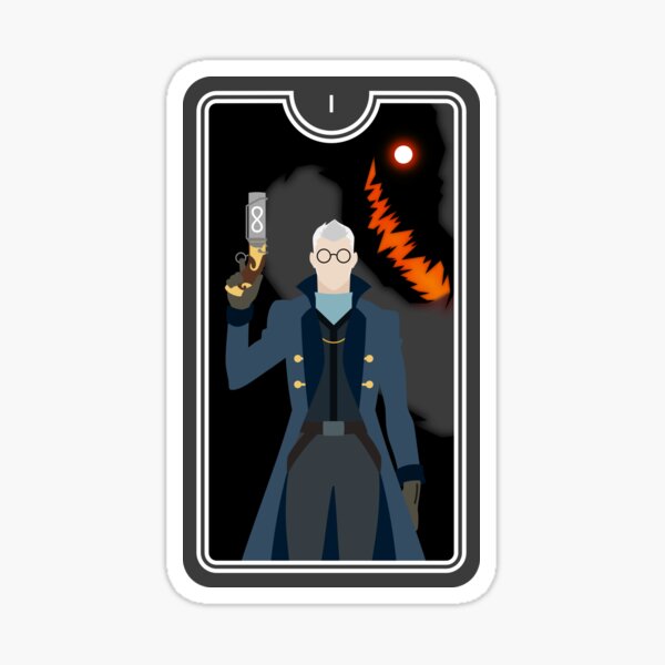 Aperçu de l'œuvre Carte de tarot du magicien Percy créée et vendue par PsychMerchant.
