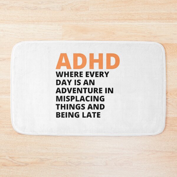 Item preview, ADHD Joke designed and sold by BuraxisQuotes.