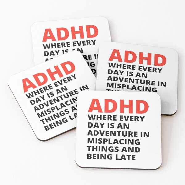 Item preview, ADHD Joke designed and sold by BuraxisQuotes.