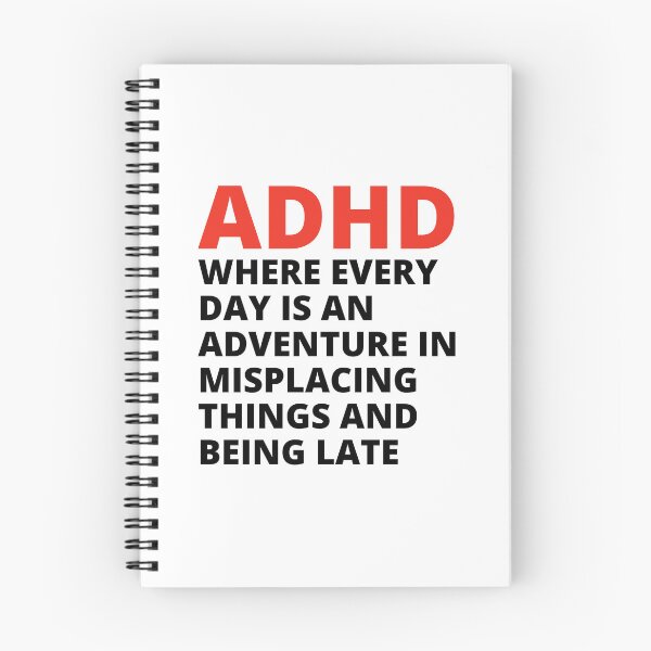 Item preview, ADHD Joke designed and sold by BuraxisQuotes.
