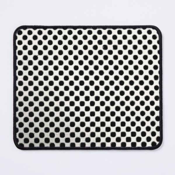 Item preview, Black and white Dotted Swiss  designed and sold by Bakesales.