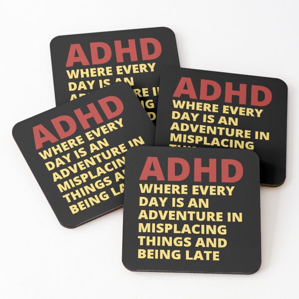 Item preview, ADHD Quote designed and sold by BuraxisQuotes.