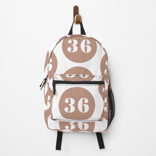 Item preview, Number Thirty Six (36) in Brown Circle designed and sold by Ching Teoh.