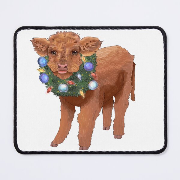 Item preview, Christmas Calf designed and sold by Blacklightco.