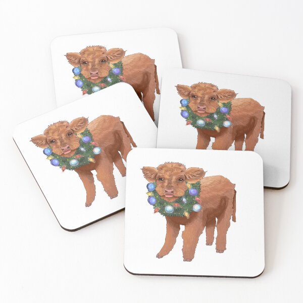Item preview, Christmas Calf designed and sold by Blacklightco.