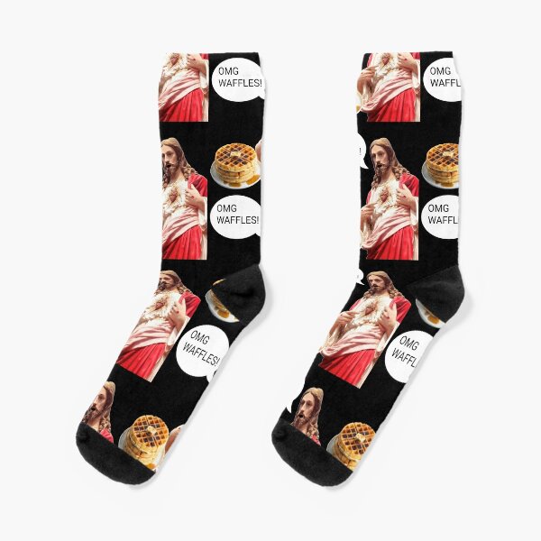 Custom Golf Funny Jesus Is Coming Look Busy Socks By Narayatees