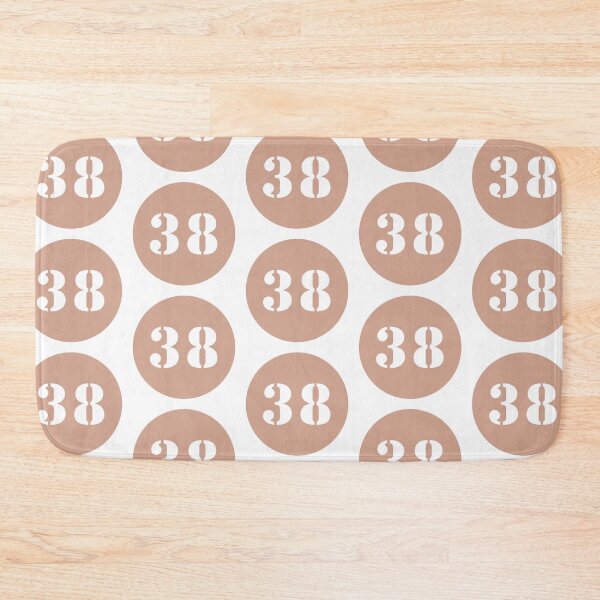 Item preview, Number Thirty Eight (38) in Pinky Beige Circle designed and sold by Ching Teoh.