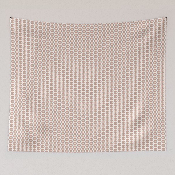 Item preview, Number Thirty Eight (38) in Pinky Beige Circle designed and sold by Ching Teoh.
