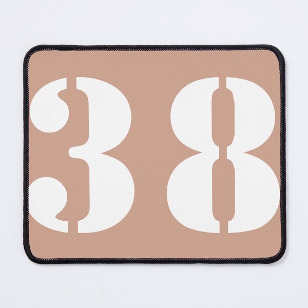 Item preview, Number Thirty Eight (38) in Pinky Beige Circle designed and sold by Ching Teoh.
