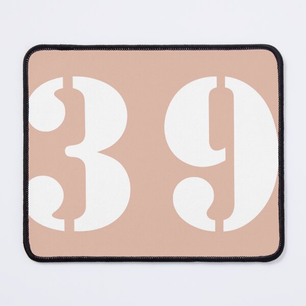 Item preview, Number Thirty Nine (39) in Pink Circle designed and sold by Ching Teoh.