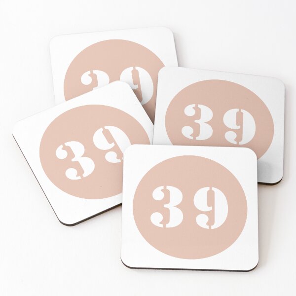 Item preview, Number Thirty Nine (39) in Pink Circle designed and sold by Ching Teoh.