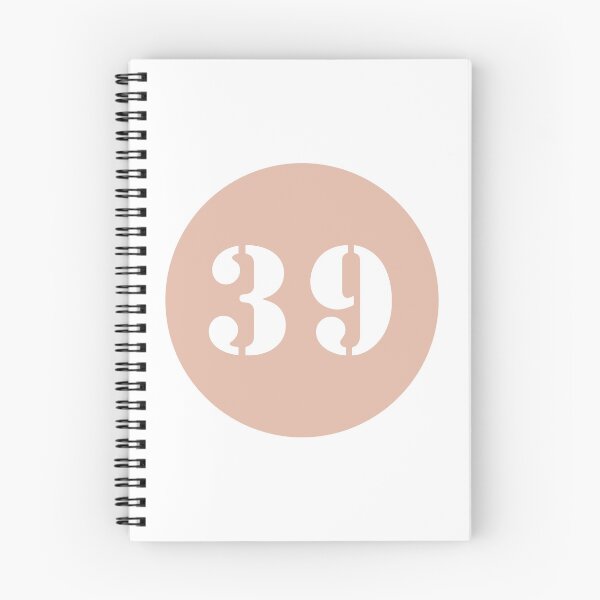 Item preview, Number Thirty Nine (39) in Pink Circle designed and sold by Ching Teoh.