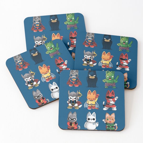 Item preview, Hero Kittens designed and sold by VallinArt.