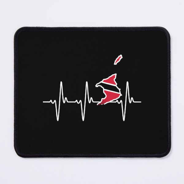 Item preview, Trinidad and Tobago Flag Pride Roots Heartbeat designed and sold by QueenOfPrint.