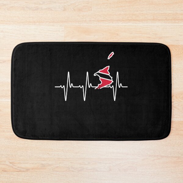 Item preview, Trinidad and Tobago Flag Pride Roots Heartbeat designed and sold by QueenOfPrint.
