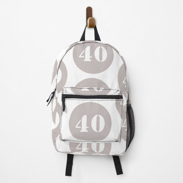 Item preview, Number Forty (40) in Grey Circle designed and sold by Ching Teoh.