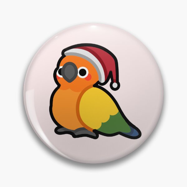 Item preview, X-Mas Birbs - Sun Conure designed and sold by blirbos.