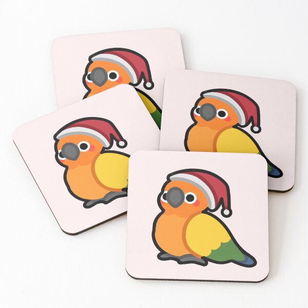 Item preview, X-Mas Birbs - Sun Conure designed and sold by blirbos.