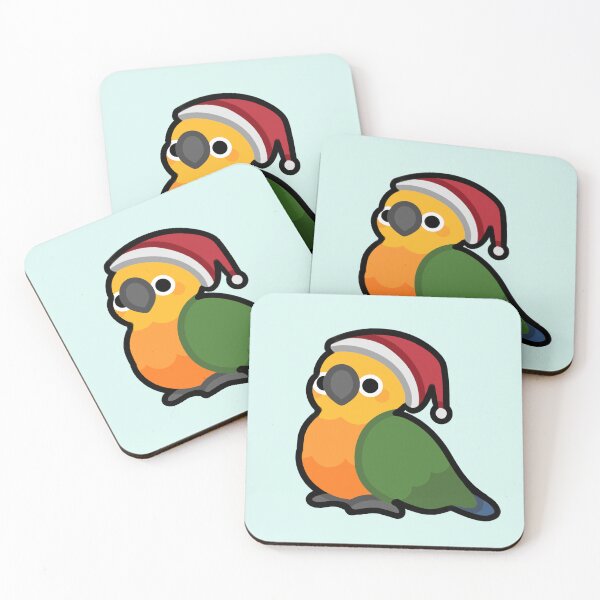 Item preview, X-Mas Birbs - Jenday Conure designed and sold by blirbos.